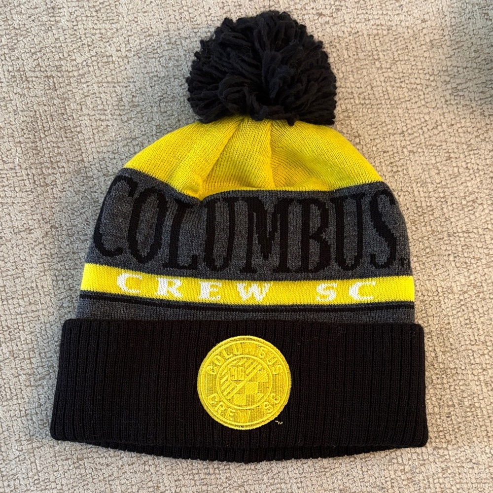 adidas Columbus Crew SC Beanie - Yellow and Black